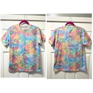 Universal Studios‎ Japan Tie Dye Super Nintendo World Power Up Items T Shirt S
